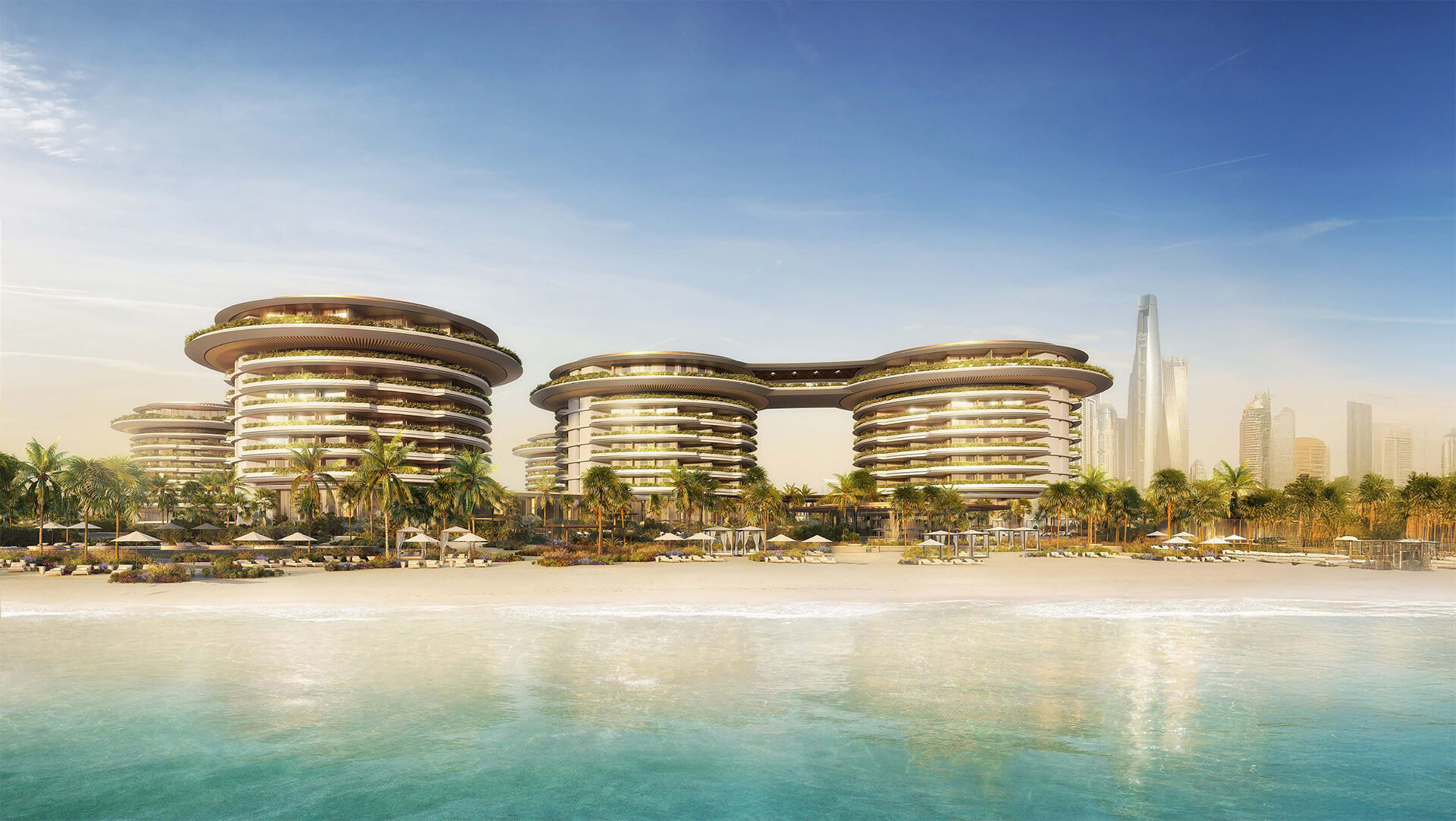 Жилой комплекс The Residences at The Dubai Beach EDITION